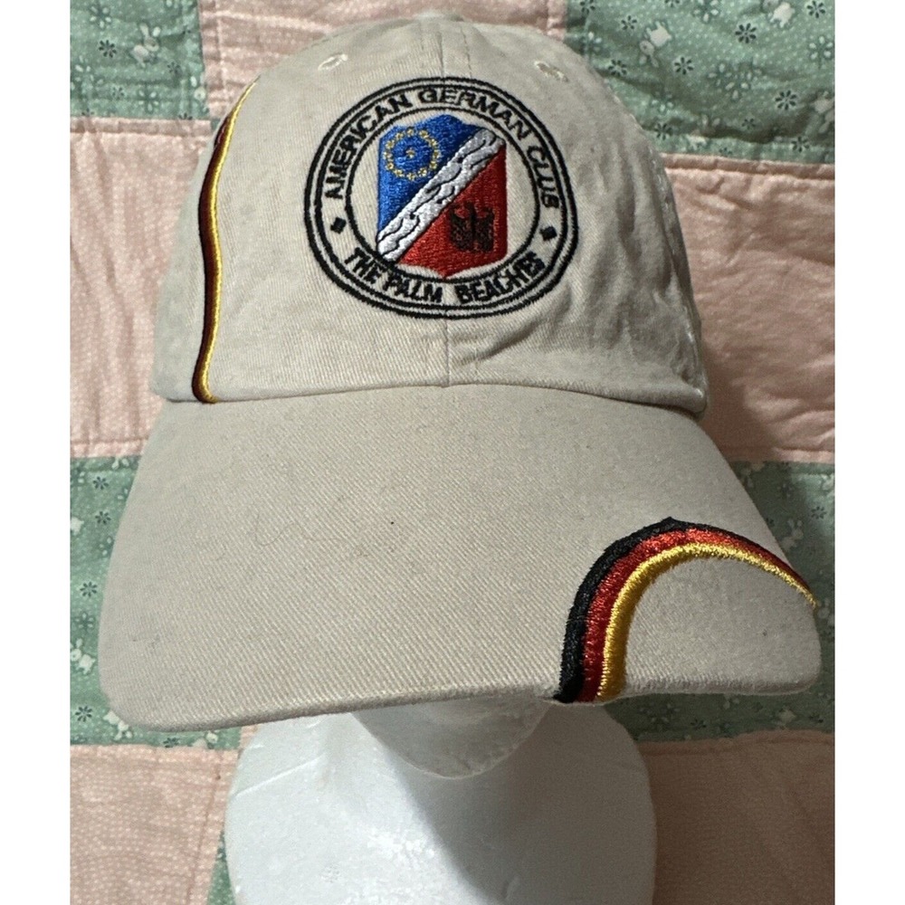 American German‎ Club The Palm Beaches Beige Unisex Hat